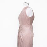 Adrianna Papell - Stardust Pleated One Shoulder Gown Photo 12