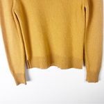 Antonio Melani  100% Cashmere Gold Long Sleeves Turtleneck Sweater Size Small Photo 7