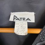 Vintage Patra Black Lace Ribbon Soutache Mesh Fitted Jacket Puff Shoulders Bow 6 Photo 12