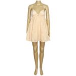 For Love & Lemons  Frances Cutout Eyelet Mini Dress, Orange, XS Photo 11