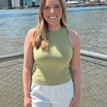 BOUTIQUE SAGE TANK TOP Green Photo 1