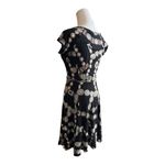 Ralph Lauren Lauren Trompe L’Oeil Concho Belt Print Dress Medium Western Boho Photo 5