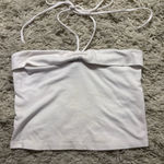 Wild Fable  White Ribbed Strapless Tube Top Size M Photo 0