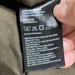 H&M  Women's Brown Ribbed Corduroy Button Long Sleeve Collared Shirt Size XS NWT Photo 3