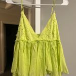 Babydoll Tank Green Size M Photo 0