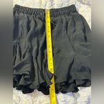 Aakaa Black Flowy Gauzy Skirt from  Size Small Photo 4
