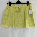 Abound  Moxie Floral Cotton Mini Skirt Juniors Size Large Photo 1