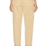 frame denim Frame Safari Belted Cargo Khaki High Rise Utility Pants Photo 1