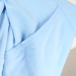 Ideology  Women's Soft Blue Open-Front Blazer Photo 6