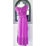 Lane Bryant  Ruffle Off-The-Shoulder Maxi Dress in Purple Size 14/16 EXCELLENT! Photo 6