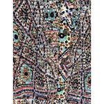 Maeve Anthropologie Floral Dress Tiled Amethyst Dress Size Small Smocked Photo 6