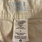 Casual Summer Utility Cargo Shorts White Time and Tru 6 Photo 2