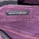 Lucky Brand  Brooke Legging Jean purple jeans 2/26 Photo 6