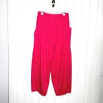 Halara  Mid Rise Elastic Waistband Drawstring Pocket Palazzo Flowy Wide Leg L Photo 6