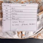 Catherines Womens Tank Dress Size 3X Linen Leaf Boho Travel Resortwear Vacation Photo 11