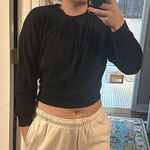 Bishop and Young  Black Long Sleeve Top Photo 0