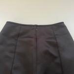 Vintage Jessica McClintock For Gunne Sax Maxi Mermaid Skirt Sz 7 Satin Vampygoth Black Photo 2