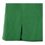 Miss Selfridge  Slit Hem Mini Skirt Bright‎ Green A-Line Women Size 6 Photo 4