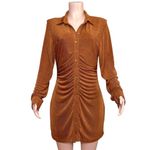 With Jean WITH JÉAN Andy Dress, Chocolate, XL Photo 9