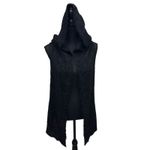 Eileen Fisher Suri Alpaca & Silk Hooded Sweater Vest Cardigan Womens Size Small Photo 1