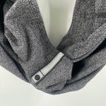 Lululemon Vinyasa Scarf Wrap Buttons Multi-Way One Size Black Gray Stretch O/S Photo 5