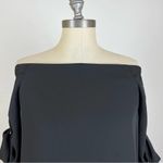 Babaton Aritzia  Black Off Shoulder Top Photo 2
