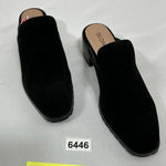 Blondo Womans NWT  Stelle Slipon Mules 9 M Black Chunky Heel Photo 0