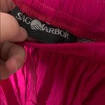 Sag Harbor major $19 sale was $42  fuchsia pink L  wide leg pants flowy Photo 4