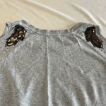 Shyanne  Gray Knit Top size M Photo 1