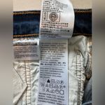 Levi's  Strauss 501 Jean Shorts Womens Sz W29 Blue Denim Raw Frayed Hem Shortie Photo 2