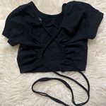 Wild Fable black cropped shirt Photo 1