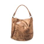 Frye  Melissa Gold Metallic Leather Hobo Bag Photo 1
