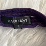 Haoduoyi Purple Strappy Crop Tank Size Small Photo 4