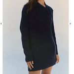 Free People #64 NWT  Alba Sweater Tunic in Navy Blazer Photo 1
