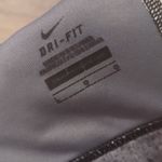 Nike  black gray sports bra size large Photo 2