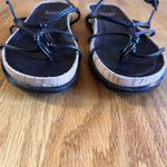 Stuart Weitzman Stewart Weitzman Black Gladiator Leather Sandals Size 5 M Quiet‎ Luxury Strappy Photo 2