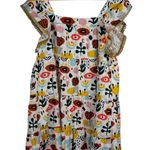 THML NWT  Womens Tiered‎ Dress Sz Large Mulitcolor Vibrant Colorful Casual Summer Photo 0