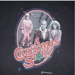 A Christmas Story Crewneck Fitted Black T Photo 4