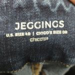 Chico's Women's US Size 4 (Small) Vanity 0 Pull-On Blue Jean Leggings Jeggings Photo 3