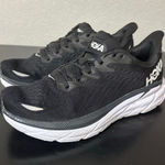 Hoka Clifton 8 Running Shoe Women 8 Walking Comfort Daily Streetwear Neutral Black Photo 0