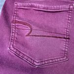 American Eagle Super Stretch Low Rise Jegging Womens 16 Long Pink Denim Jeans Photo 12