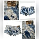 Volcom Sound Check Acid Wash Short Shirt Fit Denim Shorts 3 Photo 1