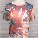 Love j  Cropped Tie Dye T-Shirt-Large Photo 0