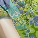 Lilly Pulitzer  Floral Pants 0 Vintage 90s Patchwork Cropped Capri Casual Photo 3