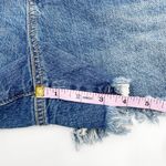 Universal Threads NEW Universal Thread High Rise Shortie Shorts Medium Blue Denim Frayed Hem 16 Photo 11