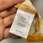 Bixby Nomad Tie Dye Pocket T Shirt Mustard Yellow Size L 12 14 Boxy Streetwear Photo 7