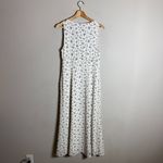Reformation  Ceara Floral V-Neck Midi Dress Women's 8 White Blue Cottagecore NWOT Photo 5