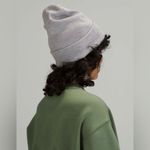 Lululemon NWT  Warm Revelation Beanie Heathered Grey Highlighter Yellow Photo 1