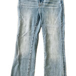 Madewell  Womens Curvy Kick Out Crop Jean 29 Blue Mid Rise Flare Leg Medium Denim Photo 0