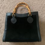 Gucci Authentic vintage bamboo handle Diana leather and suede bag Photo 1